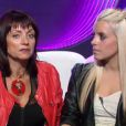 Alexia et sa mère dans la quotidienne de Secret Story 7 sur TF1 le vendredi 6 septembre 2013