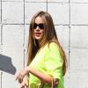 Sofia Vergara, a fait du shopping chez Bulgari avant d'aller au restaurant et de tomber dans les escaliers, à Beverly Hills, le 5 septembre 2013.