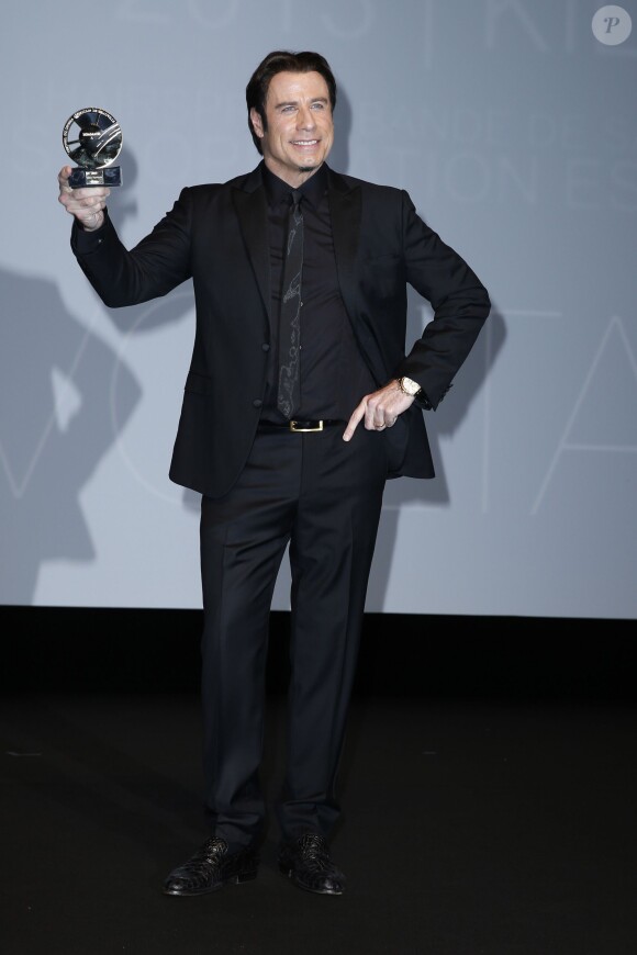 John Travolta honoré au Festival du film américain de Deauville le 6 septembre 2013.
