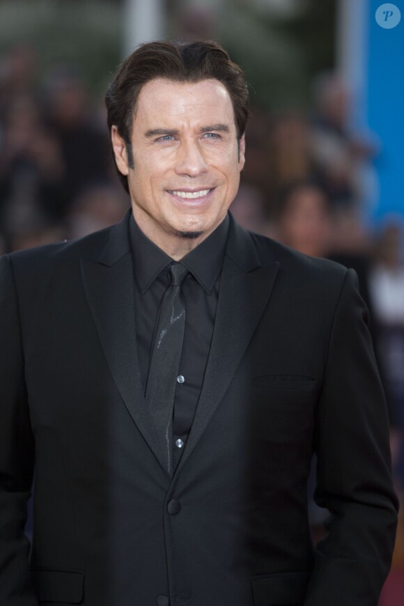 John Travolta à la première de son film Killing Season lors du Festival du film américain de Deauville le 6 septembre 2013.
