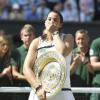 Marion Bartoli triomphant à Wimbledon le 6 juillet 2013