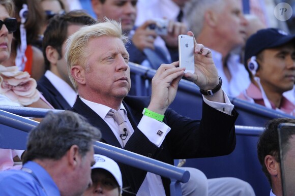 Former tennis champion Boris Becker attends the women final at the tennis US Open tournament held at the Arthur Ashe stadium in Flushing Meadows, New York City, NY, USA, on September 8, 2013. Photo by Corinne Dubreuil/ABACAPRESS.COM09/09/2013 - New York City