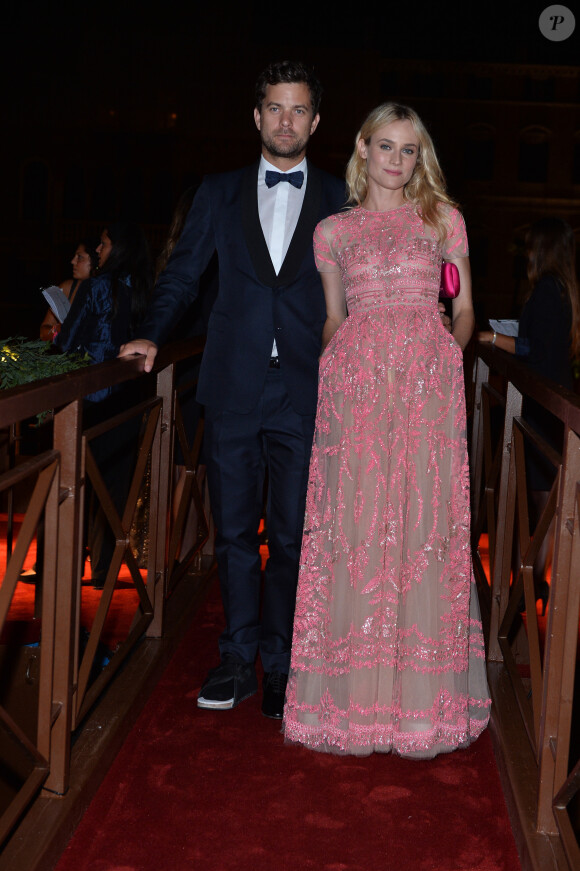 Joshua Jackson et Diane Kruger lors du Bal Valentino à l'occasion du 70e Festival du film de Venise, le 4 septembre 2013.
