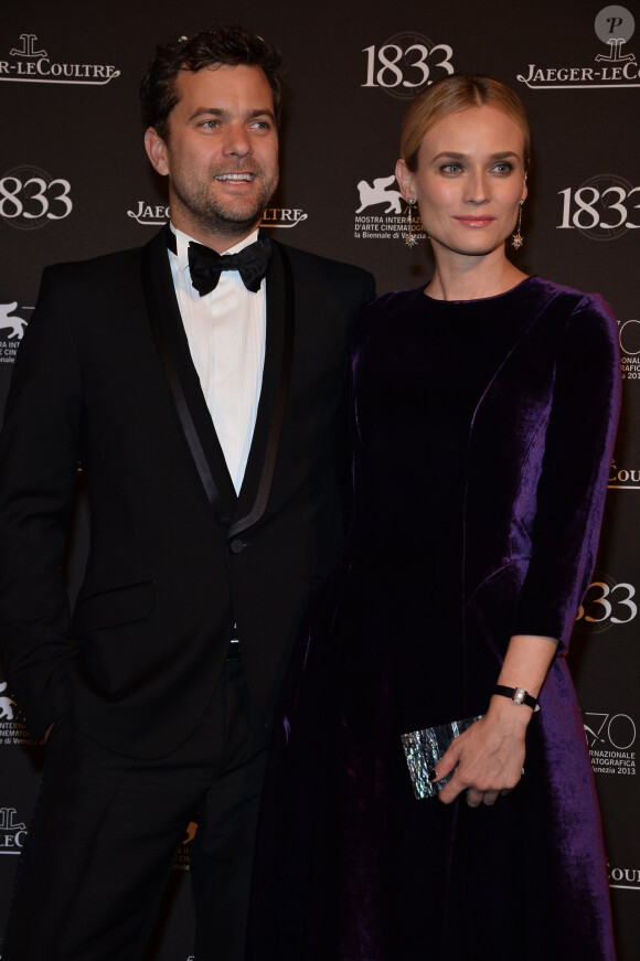 Joshua Jackson et Diane Kruger lors du dîner de gala pour le 180eme anniversaire de la marque Jaeger-LeCoultre à l'occasion du 70eme Mostra de Venise, le 2 septembre 2013.