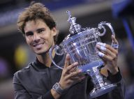 US Open 2013 : Rafael Nadal, larmes de joie devant sa belle Xisca