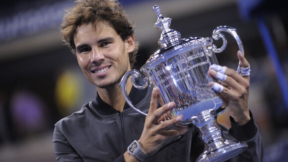 US Open 2013 : Rafael Nadal, larmes de joie devant sa belle Xisca