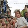 Le roi Philippe et la reine Mathilde de Belgique à Wavre, deuxième étape de leur tournée ''Joyeuses rentrées'', le 10 septembre 2013