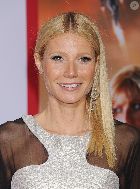Gwyneth Paltrow à la première du film "Iron Man 3" à Los Angeles. Le 24 avril 2013.