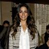 Camila Alves assiste au défilé Tory Burch printemps-été 2014 au Lincoln Center. New York, le 10 septembre 2013.