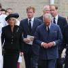 Le prince Charles, très affecté par le décès de son meilleur ami Hugh van Cutsem, était accompagné de son épouse Camilla et de ses fils les princes William et Harry lors de ses obsèques, célébrées le 11 septembre 2013 à la cathédrale de Brentwood, dans l'Essex.