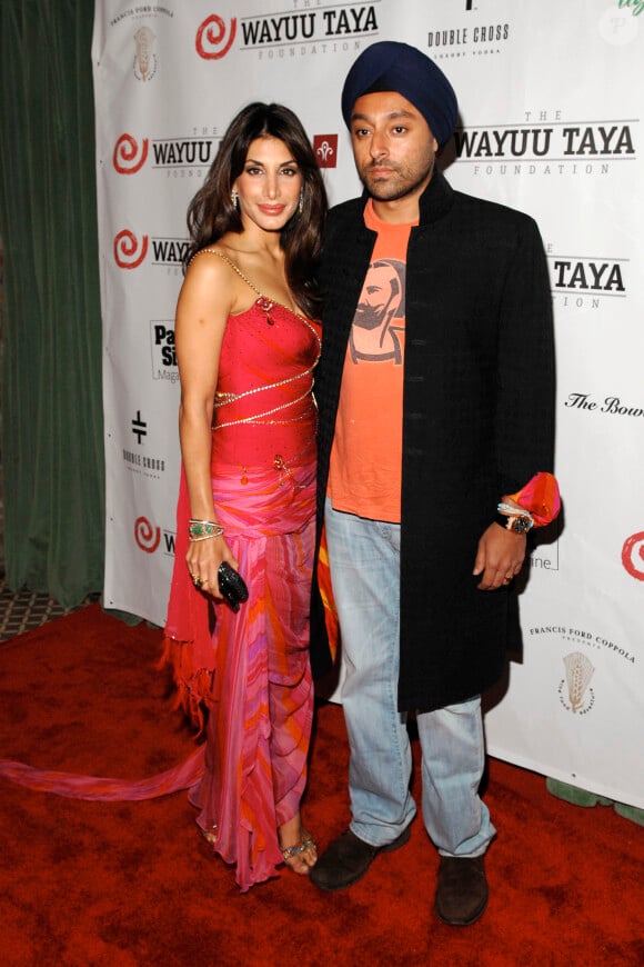 Vikram Chatwal et son ex-femme Priya Chatwal à New York le 5 juin 2008.