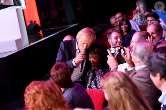 Exclusif - Dave - Enregistrement de l'émission "Hier encore" présentée par Charles Aznavour et Virginie Guilhaume à l'Olympia le 6 septembre 2013. L'émission sera diffusée le 14 septembre.