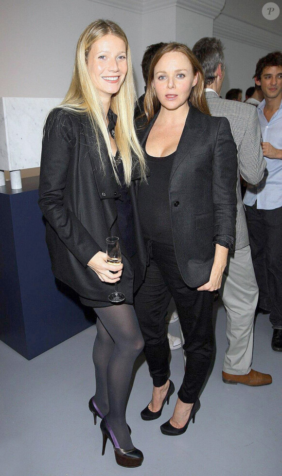 Gwyneth Paltrow et Stella McCartney enceinte en octobre 2007