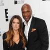 Khloe Kardashian et Lamar Odom à New York, le 12 avril 2013.