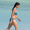 Penélope Cruz en vacances dans les îles Turques-etCaïques. Janvier 2005.