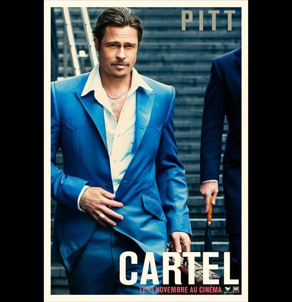 Affiche avec Brad Pitt du film Cartel de Ridley Scott, en salles le 13 novembre 2013