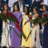 Nina Davuluri (au centre) élue Miss America 2014, le 15 septembre à Atlantic City.