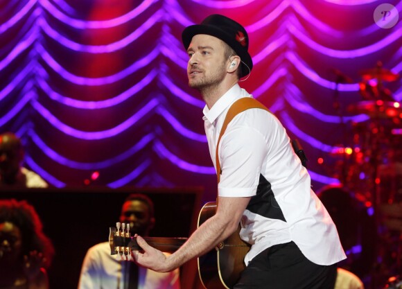 Justin Timberlake au festival Rock In Rio, à Rio de Janeiro le 15 septembre 2013.