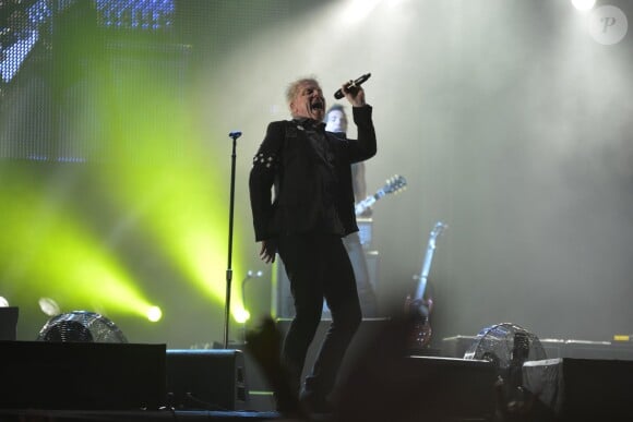 The Offspring au festival Rock In Rio, à Rio de Janeiro le 14 septembre 2013.