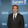 Nikos Aliagas à la conférence de presse de rentrée d'Europe 1 à Paris