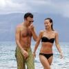Olivia Wilde et l'acteur Jason Sudeikis en vacances à Hawai le 29 mai 2013.