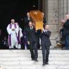 Obsèques d'Albert Jacquard en l'église Saint-Sulpice à Paris le 19 septembre 2013