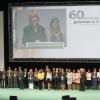 La princesse Letizia d'Espagne lors du Congrès de l'Association espagnole de lutte contre le cancer (AECC), en l'honneur des 60 ans de l'organisme, au palais des congrès de Madrid le 19 septembre 2013.