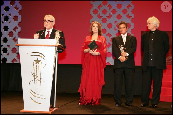 Catherine Deneuve, Martin Scorsese, Jean-Jacques Annaud et Amidou lors du Festival du film de Marrakech le 12 novembre 2005