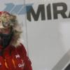 Le prince Harry en stage d'entraînement de 24 heures par -35°C, le 17 septembre 2013, pour préparer son trek en Antarctique en fin d'année.