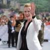 Nicole Kidman chic en Prada lors de l'inauguration du Qingdao Oriental Movie Metropolis du groupe Wanda à Qingdao le 22 septembre 2013.
