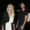 Rita Ora et son petit ami Calvin Harris ont dîné au restaurant Hakkasan à Los Angeles, le 20 septembre 2013.