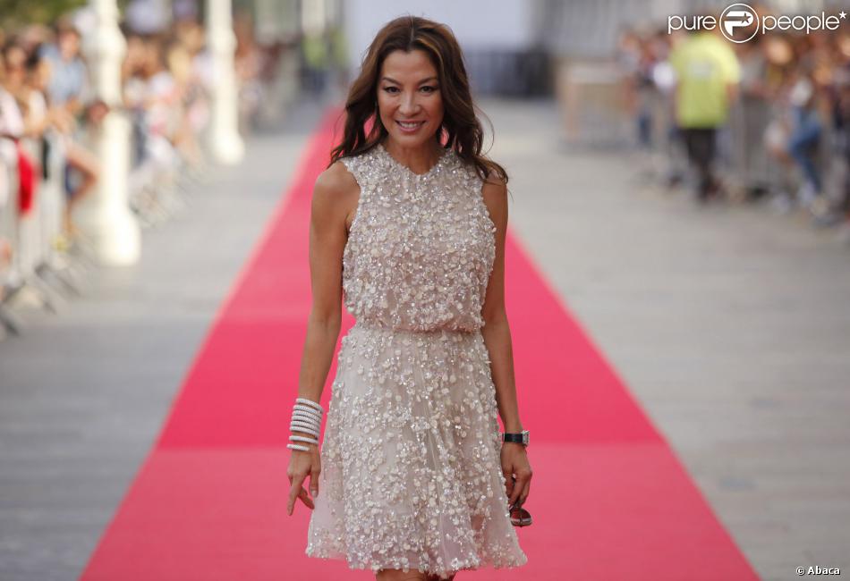 Michelle Yeoh à la soirée d&#039;ouverture du 61e San Sebastian Film Festival, le 20 Septembre 2013