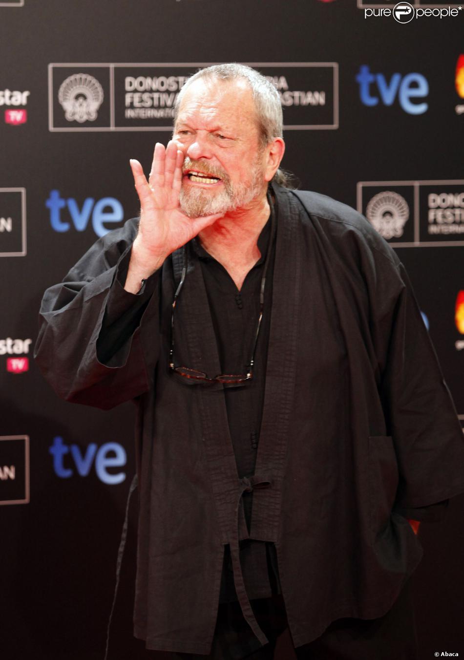 Terry Gilliam à la soirée d&#039;ouverture du 61e San Sebastian Film Festival, le 20 Septembre 2013