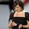 Carmen Maura reçoit le Donostia d'honneur à la soirée d'ouverture du 61e San Sebastian Film Festival, le 21 Septembre 2013
