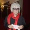 Catherine Lara à la générale du spectacle de Muriel Robin au théâtre de la Porte Saint-Martin à Paris, le 23 septembre 2013.