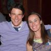 EXCLUSIF - Martina Hingis et son mari Thibault Hutin lors de la soirée du Trophée des Légendes au Buddha Bar à Paris le 5 juin 2013