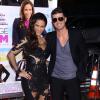 Paula Patton et Robin Thicke lors de la première de Baggage Claim aux Regal Cinemas à Los Angeles, le 25 septembre 2013.