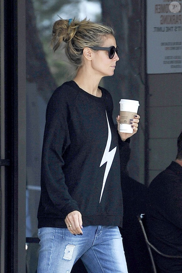 Le sweat couture, must have à adopter comme Heidi Klum