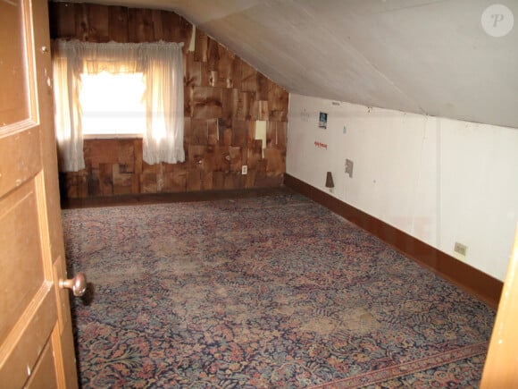 La chambre de Kurt Cobain dans sa maison d'enfance mise en vente par sa mère, septembre 2013.