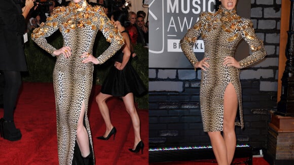 Coco Rocha vs Katy Perry : Qui porte le mieux total look léopard ?