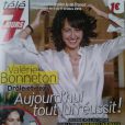 Valérie Bonneton en couverture du magazine Télé 7 Jours du 5 octobre 2013