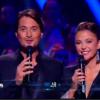 Vincent Cerutti et Sandrine Quétier lors du premier prime de Danse avec les stars 4 sur TF1 le samedi 28 septembre 2013