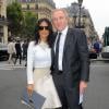 François-Henri Pinault et Salma Hayek ont assisté au défilé Stella McCartney à Paris le 30 septembre 2013