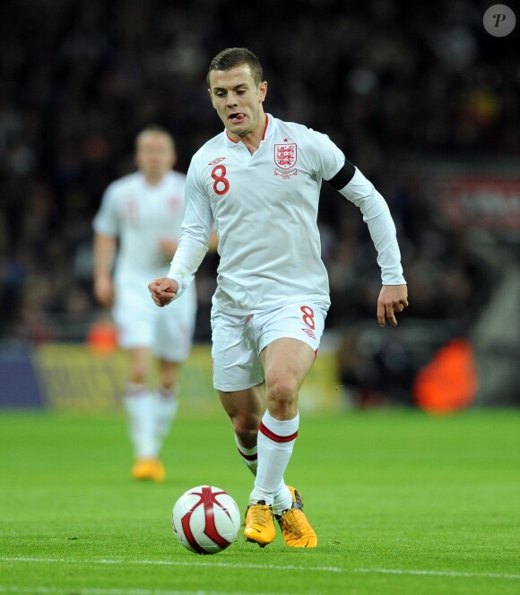 Jack Wilshere lors du match entre l'Angleterre et le Brésil le 6 février 2013