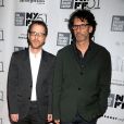 Ethan et Joel Coen lors de la présentation du film 'Inside Lleywn Davis' au New York Film Festival au Lincoln Center le 28 septembre 2013