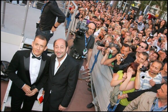 Dany Boon et Kad Merad lors du Festival de Cannes 2008