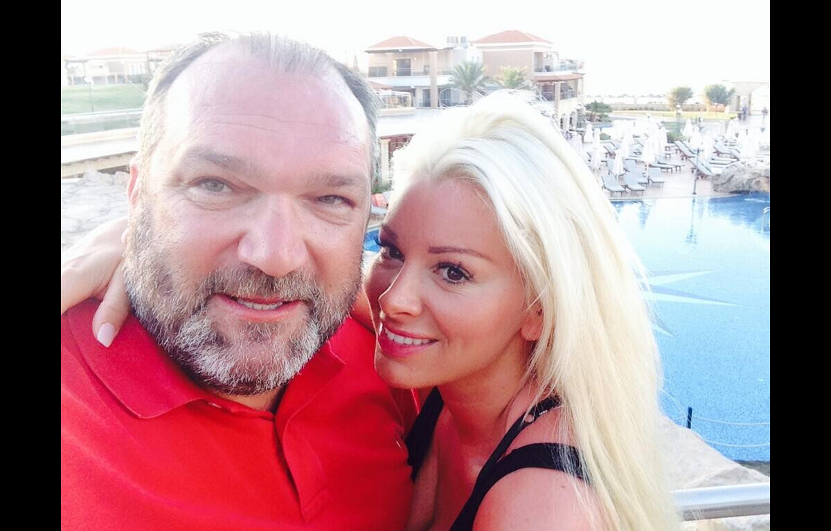Photo : Neil Ruddock et Leah Newman - Ode (Purepeople)