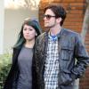 Jackson Rathbone et Sheila Hafsadi à West Hollywood, le 21 novembre 2011.