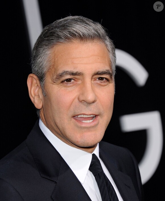 George Clooney lors de la première de Gravity à New York, le 1er octobre 2013.