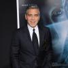 George Clooney lors de la première de Gravity à New York, le 1er octobre 2013.